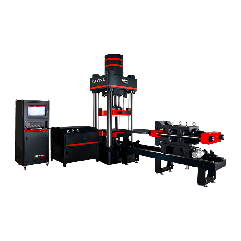 Mikropočítačom riadený elektro-hydraulický servo šmykový stroj radu YJWSS