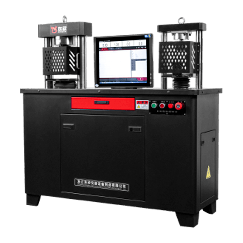 YAW-300C dvojstĺpcový mikropočítačom riadený cementový ohybový a kompresný stroj typu všetko v jednom