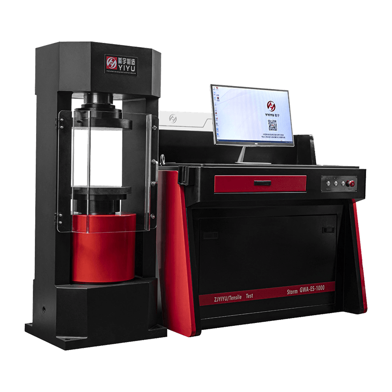 Mikropočítačom riadený elektro-hydraulický servo tlakový testovací stroj série YAW-D