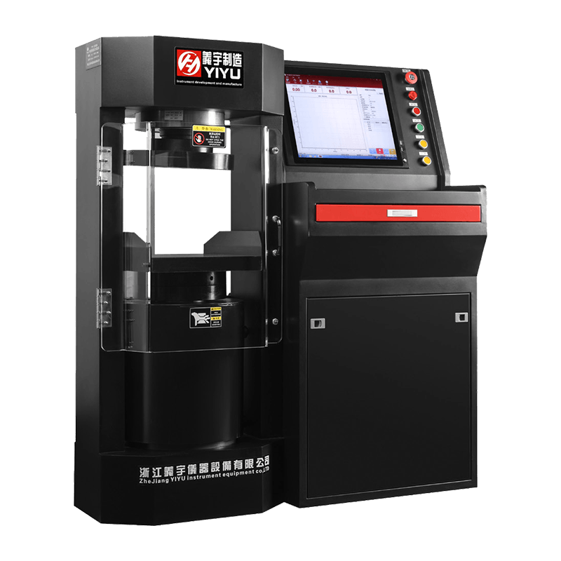 Mikropočítačom riadený elektro-hydraulický servo tlakový testovací stroj série YAW-D