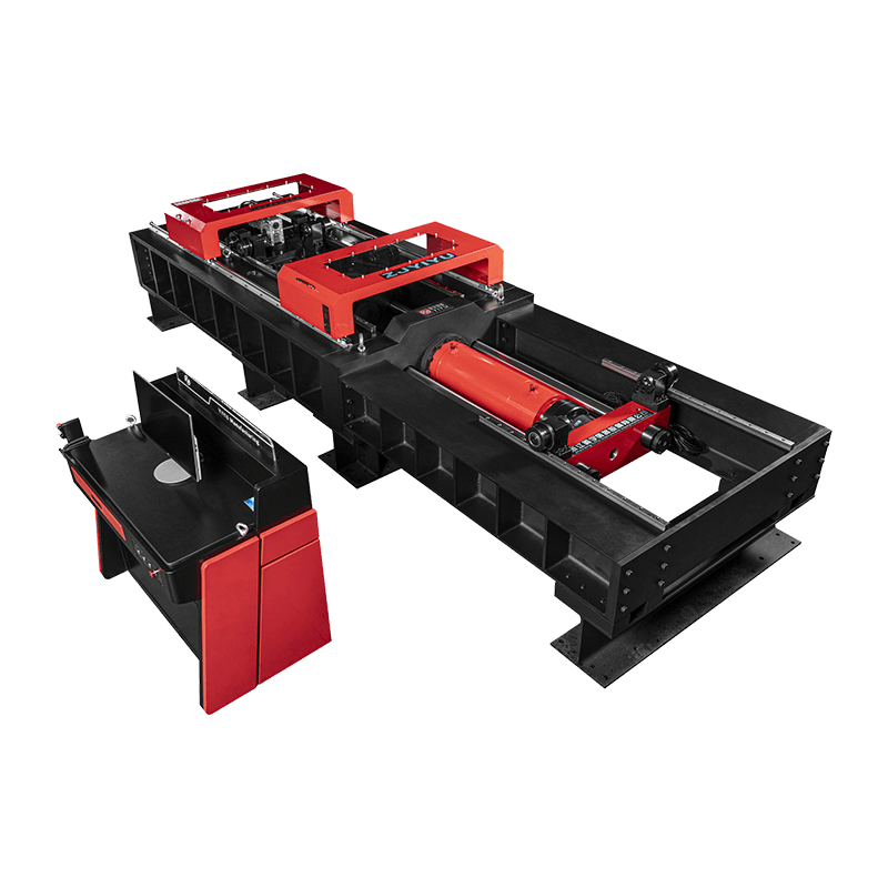 Mikroprocesorom riadený elektrohydraulický servo univerzálny testovací stroj (horizontálny)