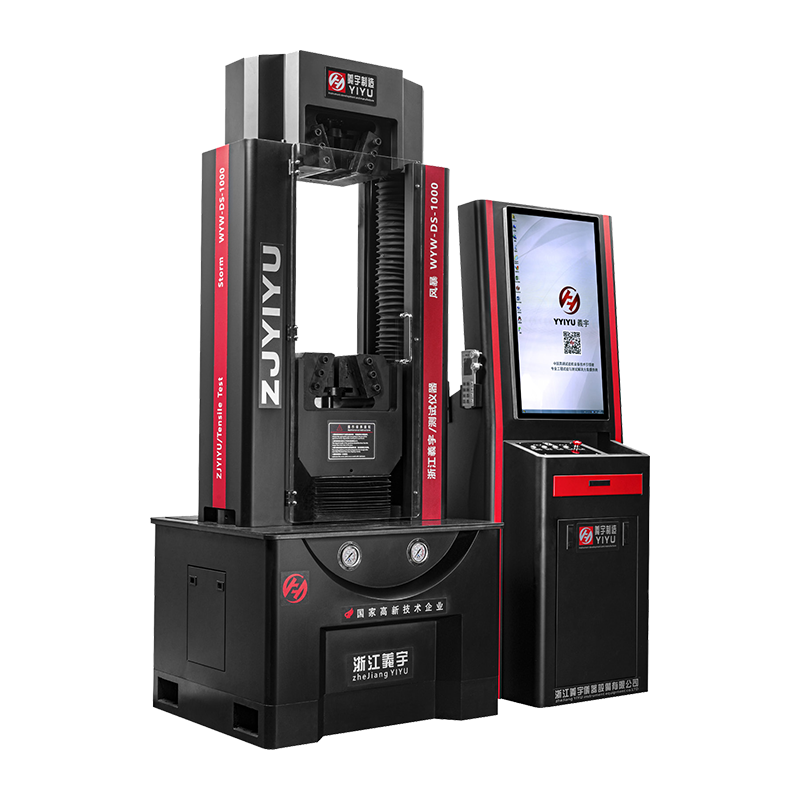 Univerzálny testovací stroj s elektrohydraulickým servopohonom riadený mikropočítačom radu WYW-DS