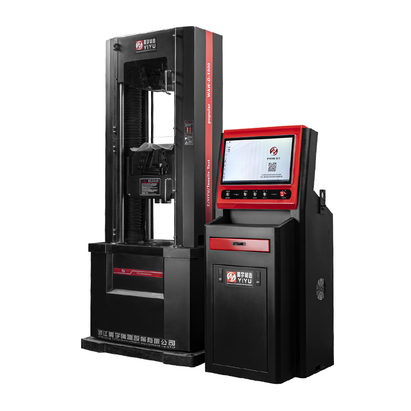 Mikropočítačom riadený elektro-hydraulický servo univerzálny testovací stroj radu WAW-D