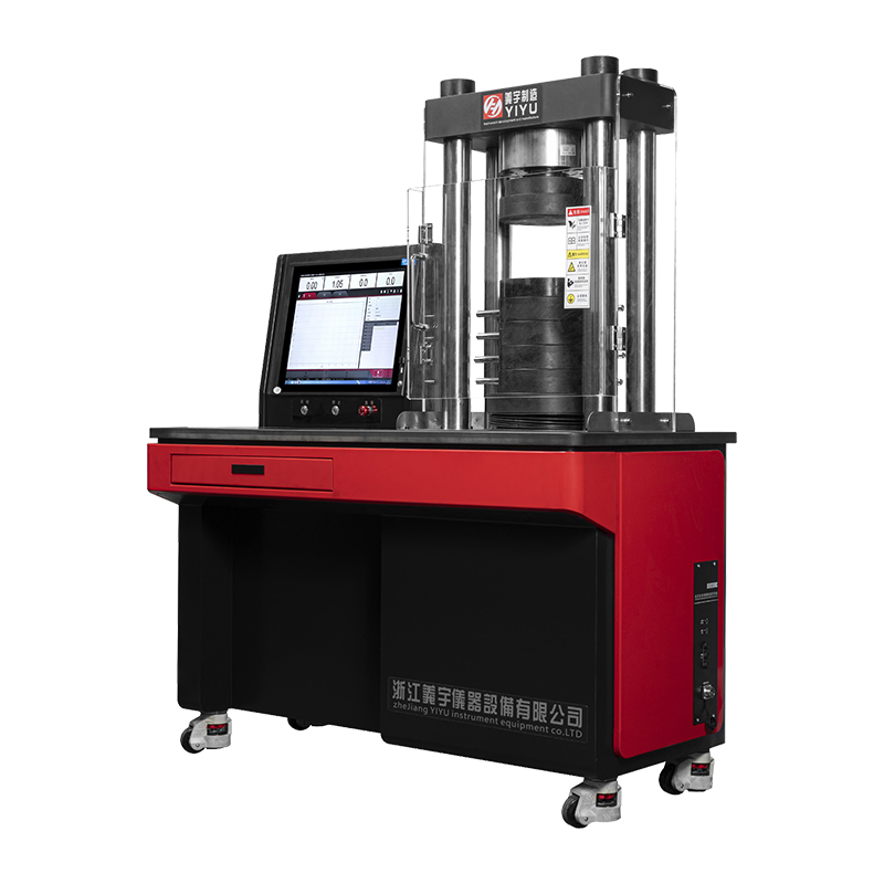 Mikropočítačom riadený elektro-hydraulický servo tlakový testovací stroj série YAW